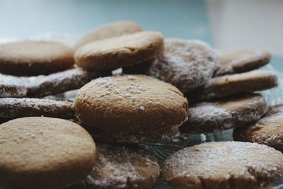 Close-up of cookies