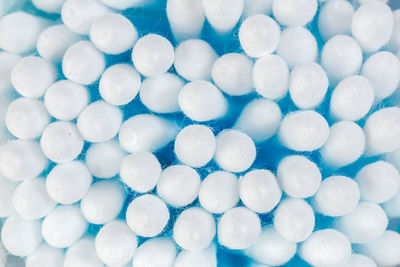 Full frame shot of blue balls