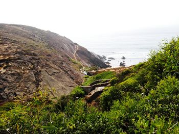 Scenic view of mountains