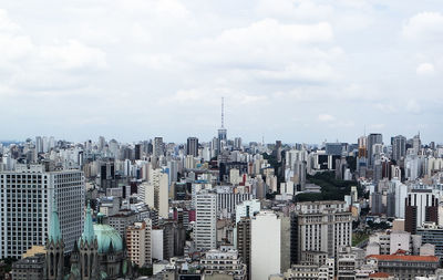 Cityscape against sky