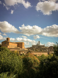 Buildings against sky