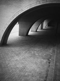 View of arched walkway