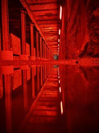 Interior of building