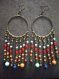 Close-up of coins on floor