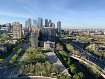 Sky view from montreal,qc