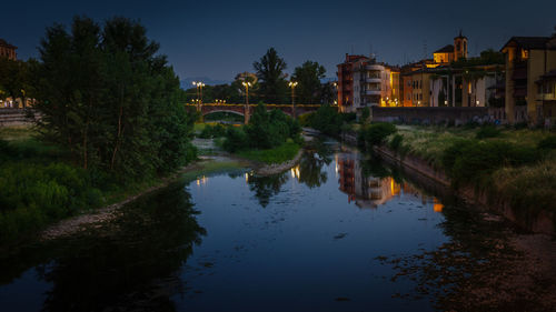 Lungoparma by night