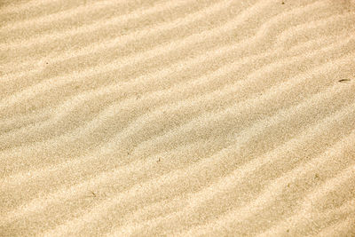 Full frame shot of sandy beach