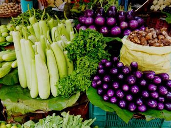 Full frame shot of food for sale
