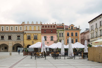 People on street