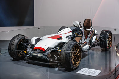 Close-up of vintage car