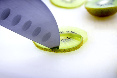 Close-up of fruit on table