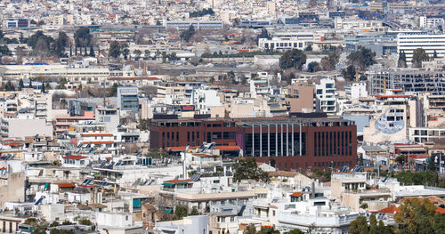 Aerial view of cityscape