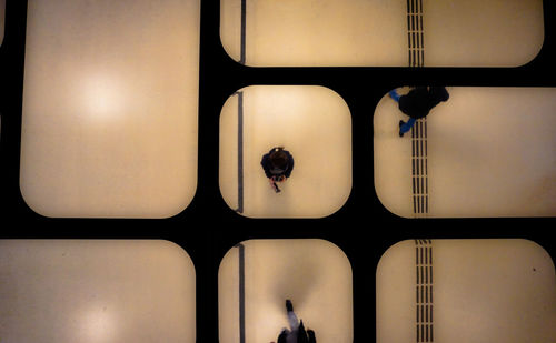 Full frame shot of window