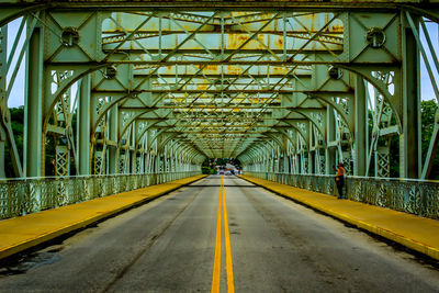 Road on falls bridge