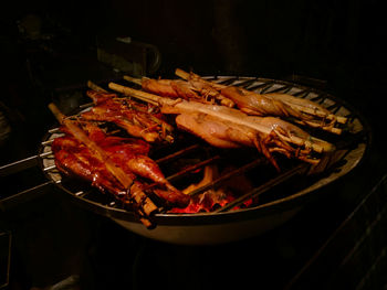 Close-up of seafood