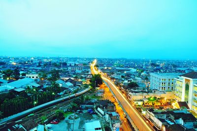 Aerial view of cityscape