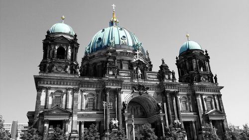 Low angle view of cathedral against sky