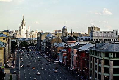 View of cityscape against sky