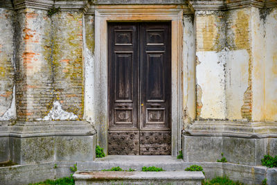 Exterior of old building