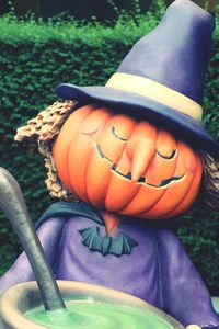 Close up of plant against blurred background