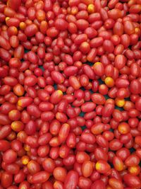 Full frame shot of oranges at market stall