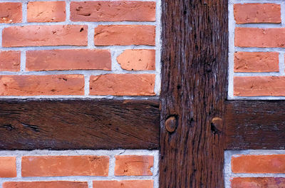 Full frame shot of brick wall