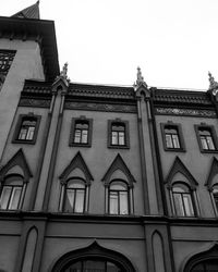 Low angle view of building against sky