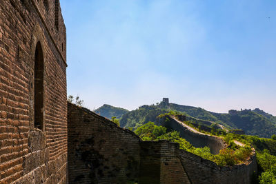 View of fort against the sky