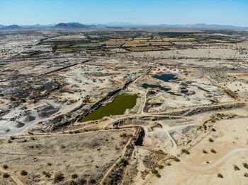 Aerial view of landscape