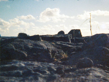 Panoramic view of landscape against sky