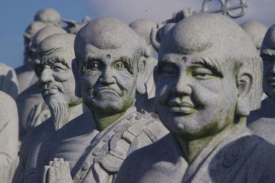 Close-up of buddha statue