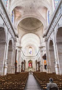 Interior of cathedral