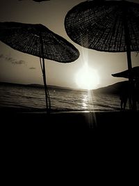 Reflection of trees in water