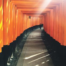 View of corridor of building