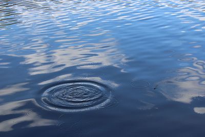 Full frame shot of rippled water