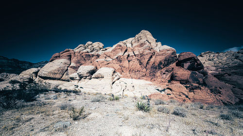 Scenic view of rocky mountains against sky