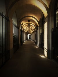 Corridor of building