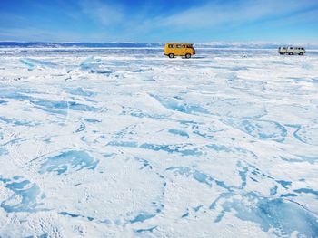 Frozen lake 