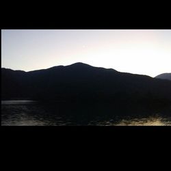 Scenic view of mountains