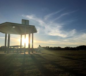 Scenic view of sunset