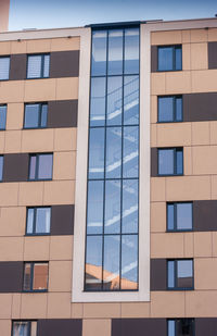 Low angle view of modern building