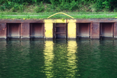 Scenic view of lake