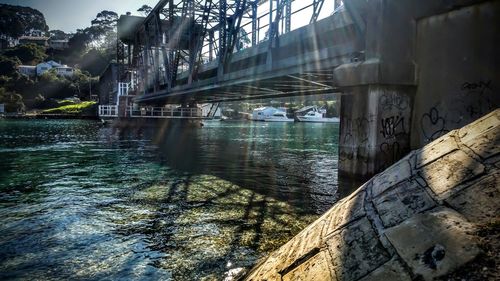 Bridge over river