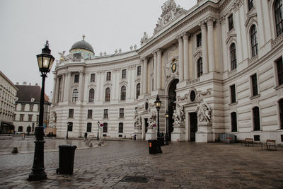 View of buildings in city