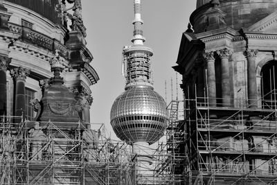 Low angle view of church