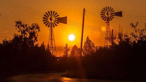 Scenic view of sunset