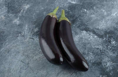 High angle view of food on plant