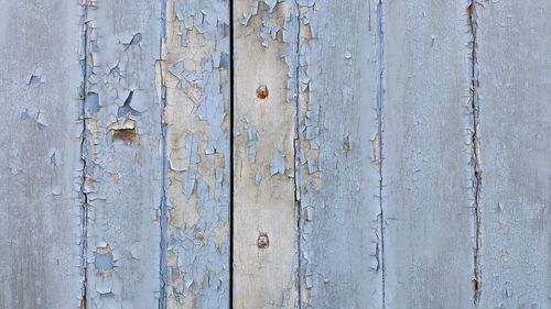 Full frame shot of wooden door