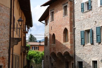 Low angle view of old building