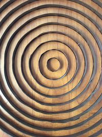 Full frame shot of spiral staircase